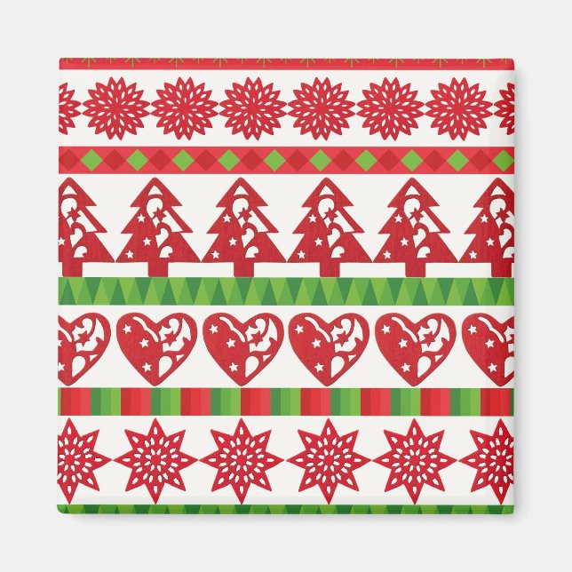 Julsymboler Magnet (Framsidan)