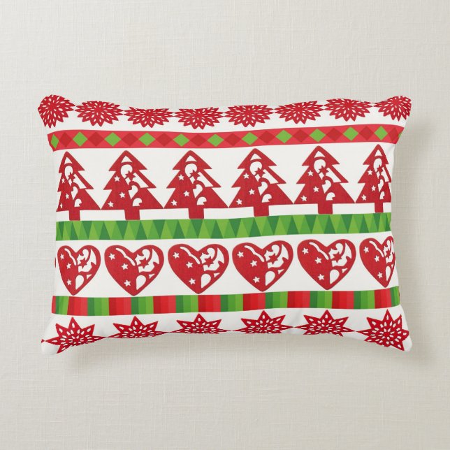 Julsymboler Prydnadskudde (Framsidan)