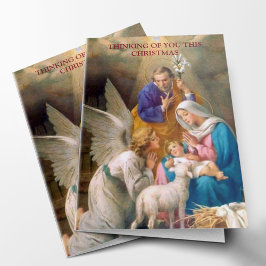 Julsympati Cards | som är tänkande av dig 1 Helgkort
