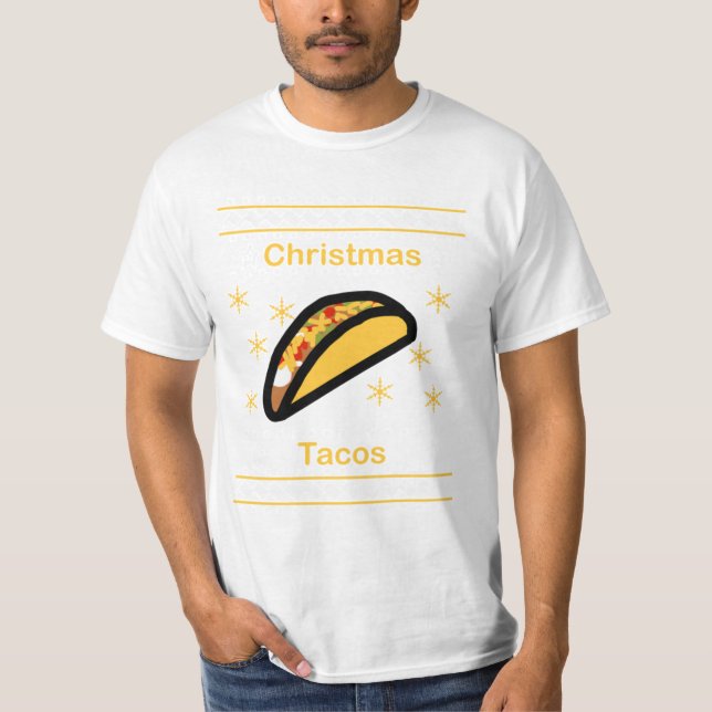 Jultacos T Shirt (Framsida)