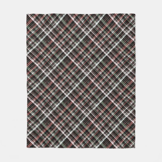 Jultartan har texterats. fleecefilt (Framsidan)