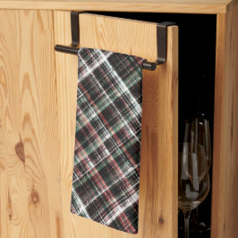 Jultartan har texterats. kökshandduk