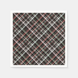 Jultartan har texterats. pappersservett