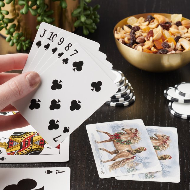 Julteamet - Maggie och Nari Casinokort (På plats)