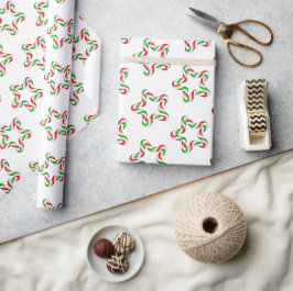 Jultema "Candy cane" Presentpapper