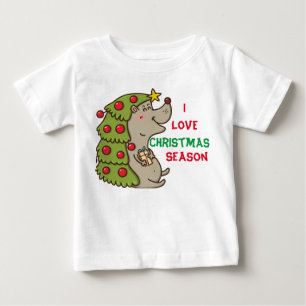 Jultema Cute & Lycklig Hedgehog T Shirt
