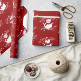 Jultema "Funny Snögubbe" Presentpapper