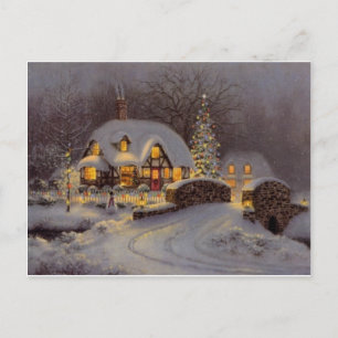 Jultema Helg Vykort