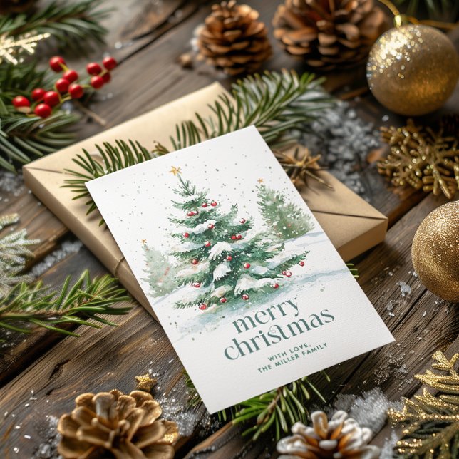 Jultema Julgran Party Inbjudningar (Skapare uppladdad)