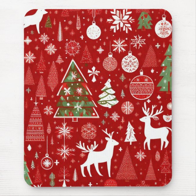 Jultema Julgranar snowflake Musmatta (Framsidan)