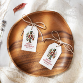 Jultema Nutcracker Presentetikett