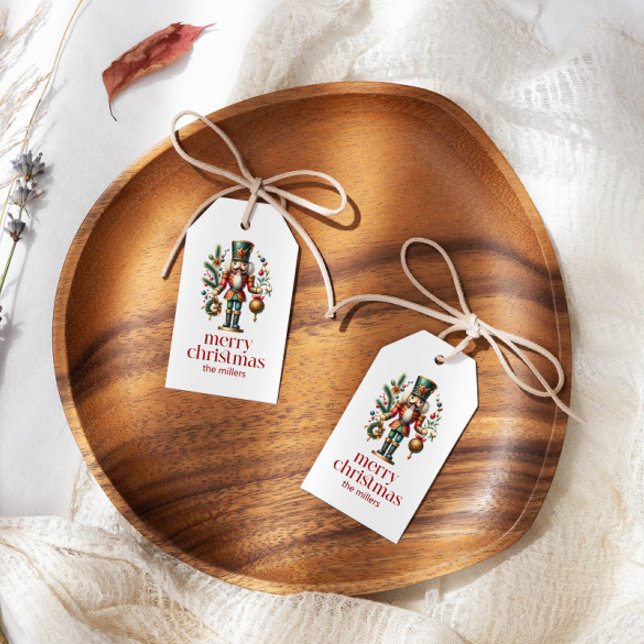 Jultema Nutcracker Presentetikett (Skapare uppladdad)