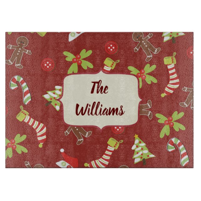 Jultema Röd och Grönt (Framsidan)