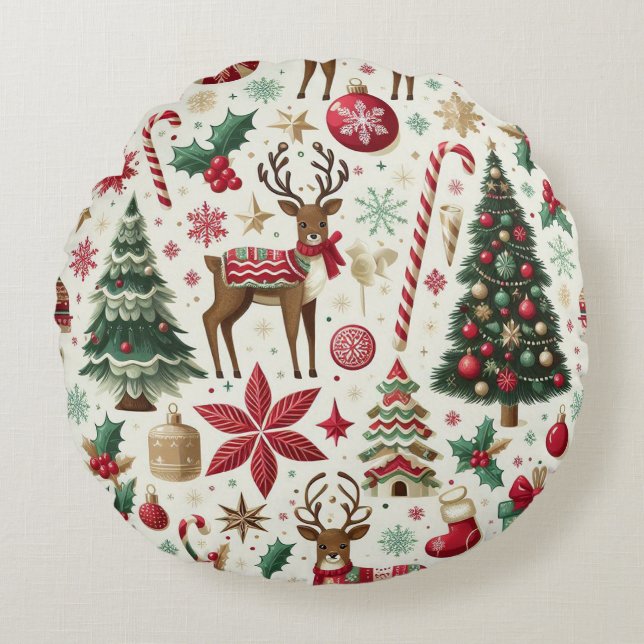 Jultema Rund Kudde (Framsidan)