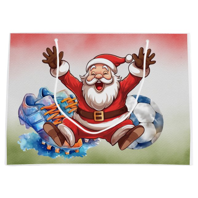 Jultemat Large Gift Bag (Framsidan)