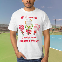 Jultennis, Paddleball, Pickleball Player T Shirt
