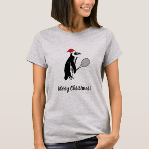 Jultennis Penguin Kvinnors T-Shirt