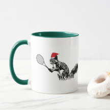 Jultennis Squirrel mugg