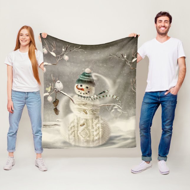 Jultid Fleecefilt (På plats)