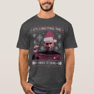 Jultid gör det till Snö T Shirt