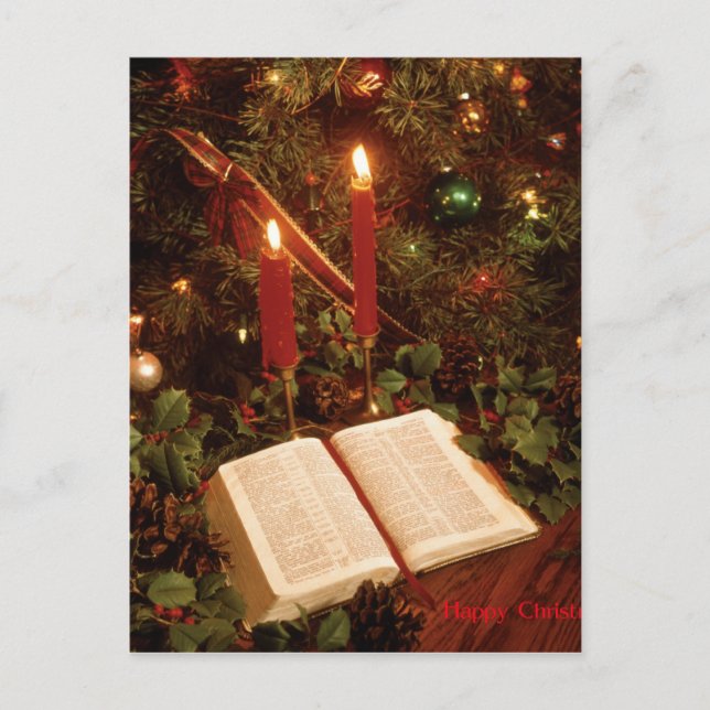 Jultid Helg Vykort (Framsida)