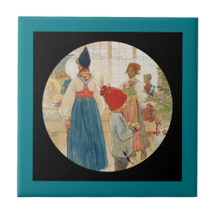 Jultid igen kakelplatta