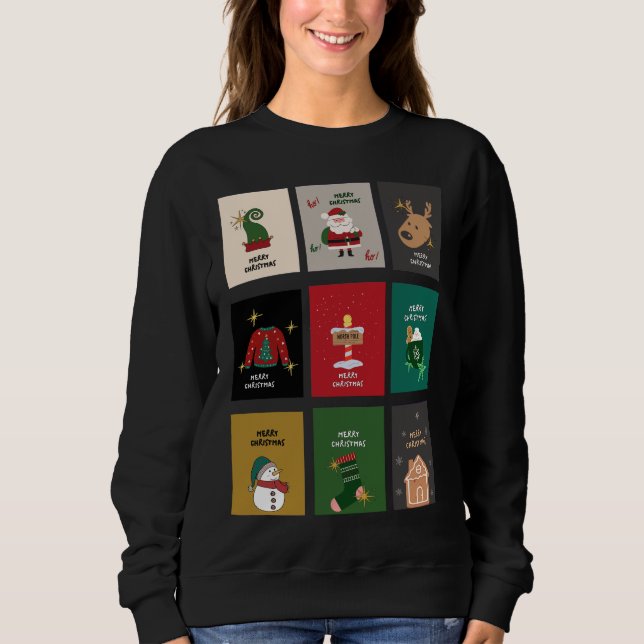 Jultid Kvinnotröja T Shirt (Framsida)