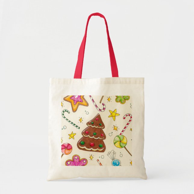 Jultid Tote Bag Tygkasse (Framsidan)