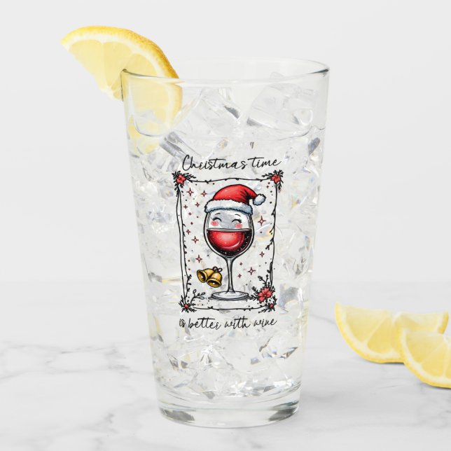 Jultiden är bättre med Vin Glaskopp (Framsida Ice)