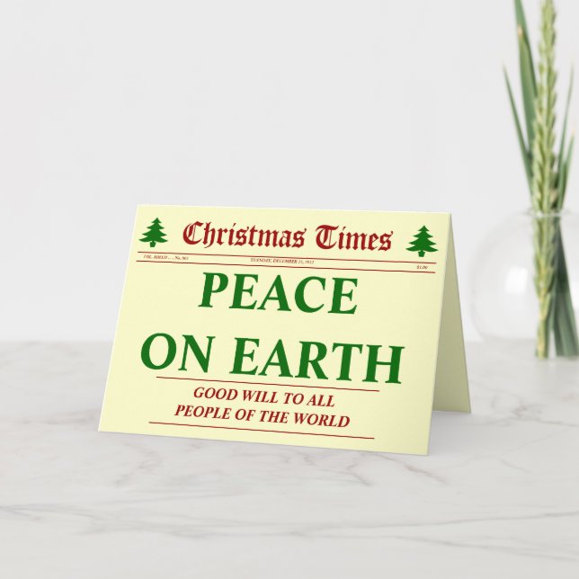 Jultider - nr 001 helgkort (Framsida)