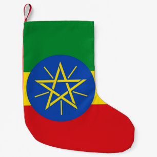 Jultidningar med Etiopiens Flagga Liten Julstrumpa