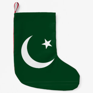 Jultidningar med Flagga Pakistan Liten Julstrumpa