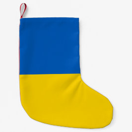 Jultidningar med Flagga Ukraina Liten Julstrumpa