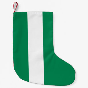 Jultidningar med Nigerias Flagga Liten Julstrumpa