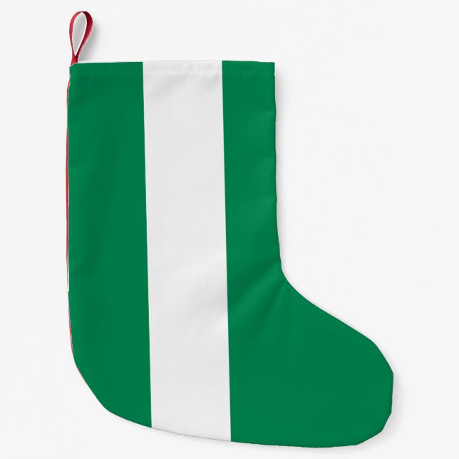 Jultidningar med Nigerias Flagga Liten Julstrumpa (Framsidan)