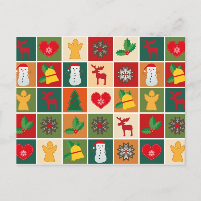 jultidskort helg vykort (Framsida)