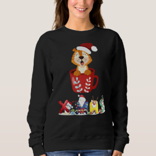 Jultiger Ansikte Träd Snö Pajama Julafton 2021 1 T Shirt