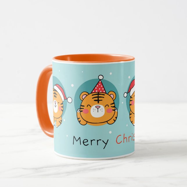 Jultigrarna Mugg (Framsida vänster)