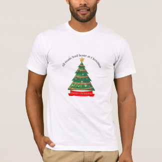 Jultipser som sprider Helgdag Cheer T Shirt