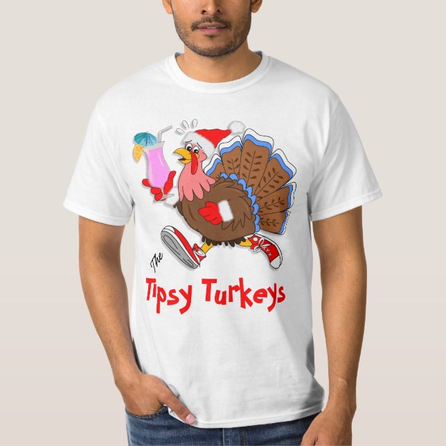 Jultipsi Turkiet (Cocktail) - LS Sport-Tek T Shirt (Framsida)