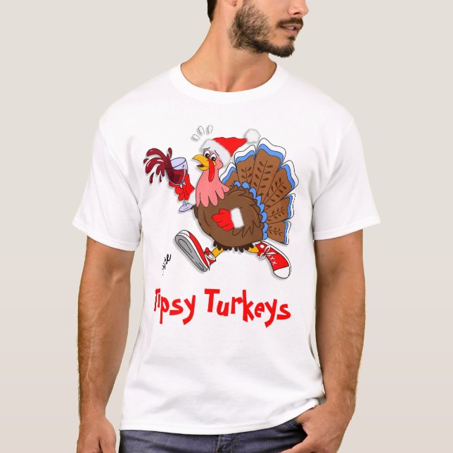 Jultipsi Turkiet (Vin) - LS Sport-Tek Tee Shirt (Framsida)