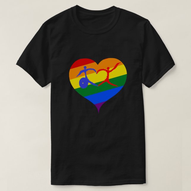 Jultiumfunktionsnedsättning Pridet Månad T-Shirt (Design framsida)