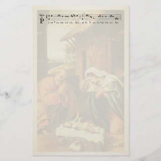 Jultomativitet, chant-stationeri brevpapper