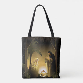 Jultomativitet Mary, Joseph och Baby Jesus Tygkasse