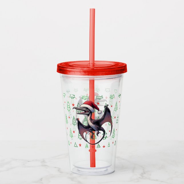 Jultomatpterodactyl Take Away Mugg (Framsida)