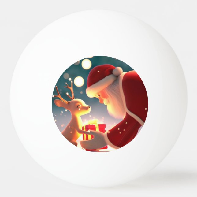Jultometer (1) pingisboll (Framsidan)