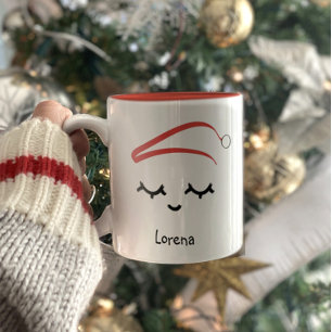 Jultomhatt Lash Personlig Helgdag Två-Tonad Mugg