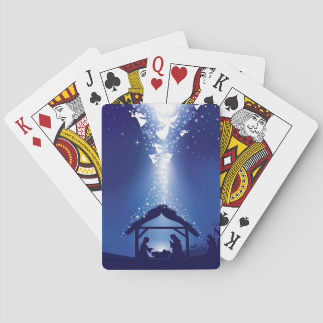 jultomhet casinokort (Baksidan)