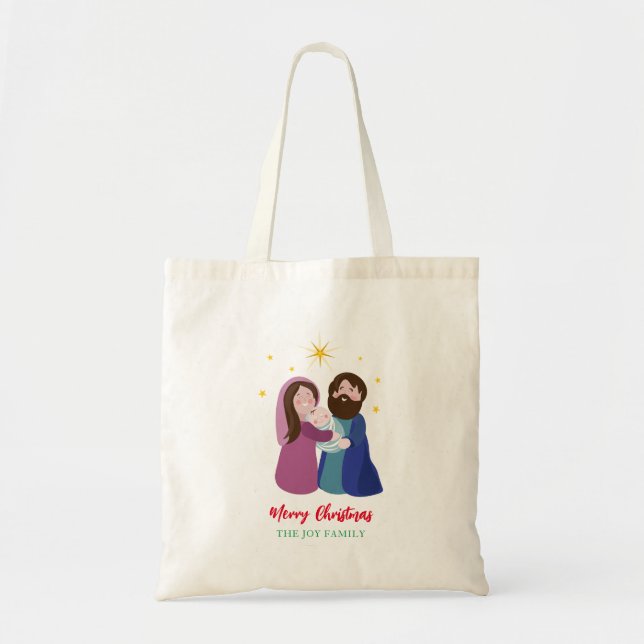 jultomhet tygkasse (Framsidan)