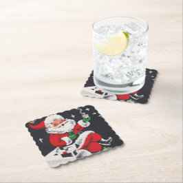 Jultomretro vintage party underlägg